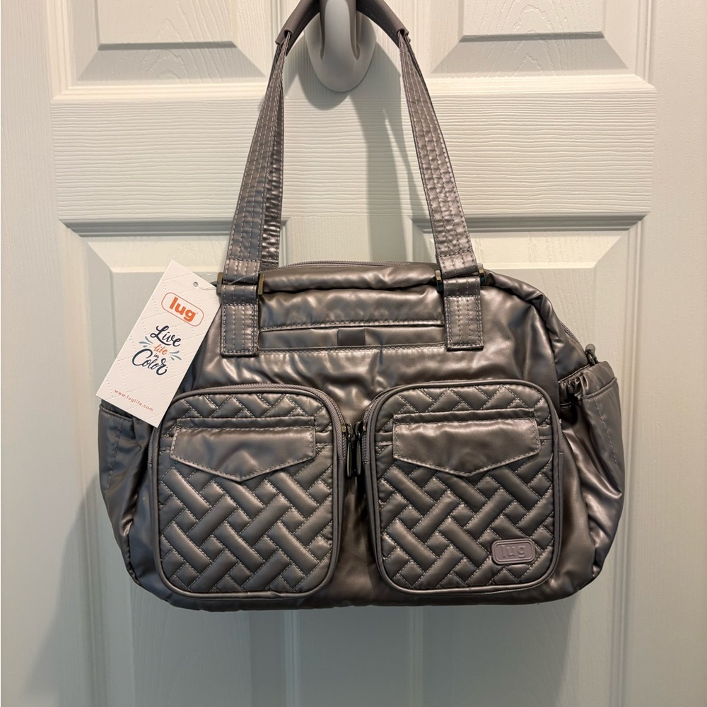 Lug Women's Metallic Pearl Jumper Tote